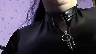 Silky Stockings Sniffing Slave