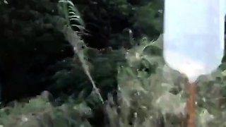 Extreme Outdoor Enema for Japanese Amateur Girl