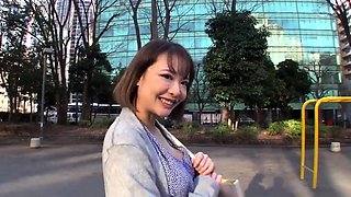 Pregnant Japanese wife has two guys satisfying her desires