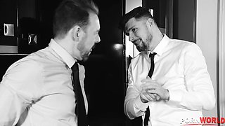 Horny Rich Bitch Eden Ivy DP’d by Her Stud Body Guards GP2294