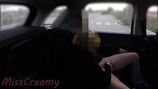Dogging! My Slutty Wife and Her Student in a Public Parking Lot - MissCreamy