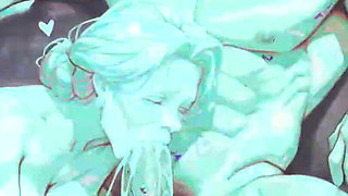 Granny Sucking Huge Cock - Cartoon Porn