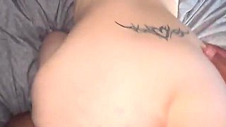 Big Booty Petite White Girl Rough Fucked From Behind by BBC Thug