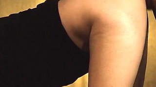 Sex on the Floor with a Busty Young Wife