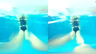 Schoolgirl Pool Diving Vr Part 2 - Girls Locker Room Hidden Cam