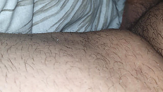 Step mom surprises step son big dick while watching a movie