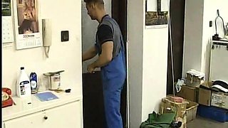 Blowjob with hardcore drilling