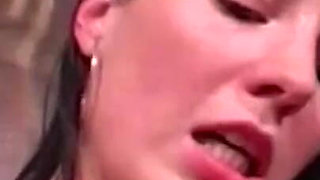 Threesome dick sucking pussy fucking cum on pussy