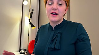 Casting Curvy: Assistant With Huge Tits Seduces Her Boss So