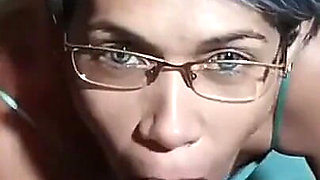 What Delicious Blowjobs and Cumshots in My Horny Stepmother's Mouth, She Swallows All My Semen.