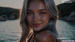 I Fuck A Beauty In The Ass And Cum In Her Tight Pussy [Ai Generated]