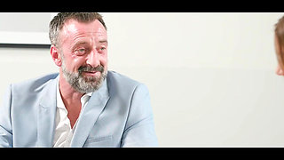 Old and Young Couple Do Deep Anal Sex