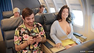 Jet Set Jizzers With Lasirena69, Hazel Grace, Lucky Fate - Brazzers