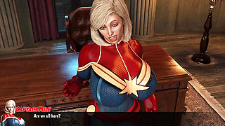 Giant Dildo Fucking Makes MILF the Sloppiest Fuck Cockham Superheroes 36