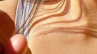 Czech Teen Swallow Cum Outdoor