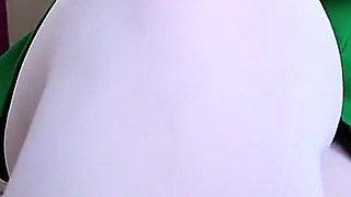 18y.o. College Girl in Pantyhose Cums Fingering Her Asshole While No One Is Home