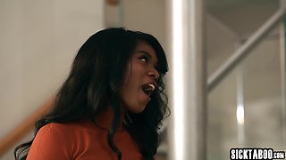 Horny big booty MILF Liv Revamped is here to spice up black babes marriage
