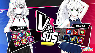 Ep14: Hentai Scenes with Maureen, Chris and Evonne - Academy Love Saga: Tennis Angels Ex