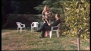 Italian pornstars Moana Pozzi and Rocco Siffredi