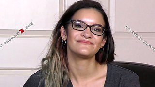 Small Tit Brunette Sex Casting