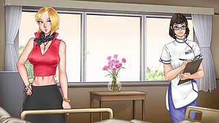Glasses-wearing schoolgirl gets down in a wild hentai scene with Misskitty2k