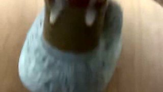 Mein Mann ist auf Arbeit und wir haben uns gegenseitig auf gegeilt, dann bekommt er so Videos von mir