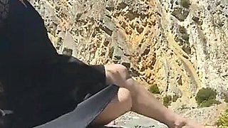 Moranguinho with nylon dress - fucking