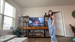 Pov - Fucking My Stepsister's Fat Ass - Gape And Anal Creampie! Steve Rickz And Ava Damore