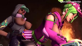 Fortnite hentai 3d compilation