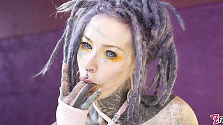 Hardcore anal penetration with extreme hotties Anuskatzz and Lily Lu