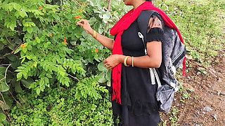 Village Girl Returning Home From College