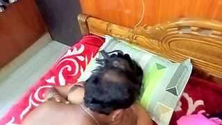 Desi Horny Wife Pussy Fucking with Her Debor Infront of Husband..
