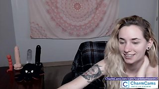 ScarletteMoonXO Bawdy exhibition at CharmCams
