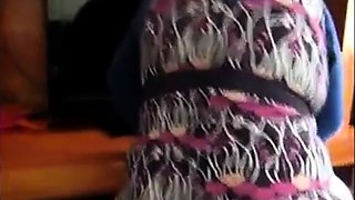 Mature Madame Cleans in Webcam Video