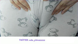 Camel Toe in Pyjama