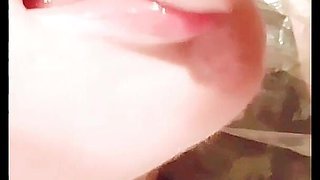 Nasty BBW Drinking Mick Stabbers Piss