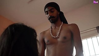 Interracial ebony DP hardcore fucking