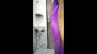 Bhabhi Devar Fucking in Bathroom, Doggy Style Fuck.