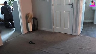 Amateur MILF Stepmom Trains Submissive Slave in Extreme Femdom Bondage - Real Homemade Orgasm & Facesitting