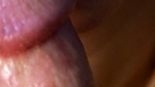 Close up Asian MILF POV Blowjob with Huge Oral Creampie