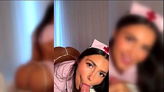 Czech amateur blowjob and fucking POV in public