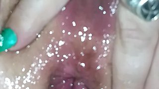Black Dildo and Extreme Orgasm