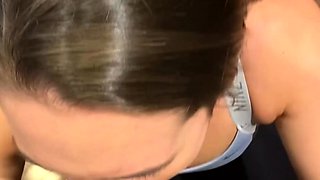 Pov homemade amateur facial cumshot and blowjob