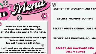 Violet Doll - Secret Menu JOI