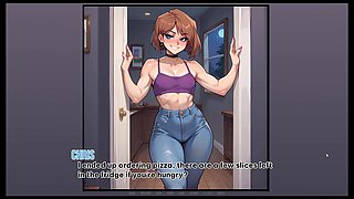 Date Night Taboo Hentai Game Ep.2 Stepsis with Tiny Tits Loves Giant Cock!