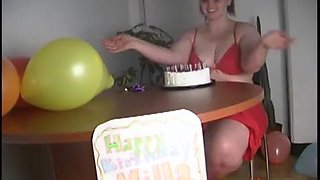 Milla Monroe - Happy Birthday Milla: Big Tits, Big Ass  Babe Porn