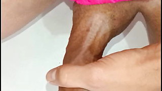 BIG AND VENEZUELAN COCK, BODY FITNESS INTENSE MASTURBATION, SIX PACK, FEMBOY, GAY, CLOSE-UP