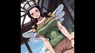 [ai Image] One Piece Mousse Hen (skypiea)