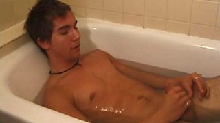 Amateur Brock Beating His Meat