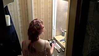 spying on my small breasted stepdaughter 18